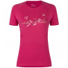 Tee-shirt femme SPORTY 2 T-SHIRT WOMAN 0400 rose Montura 2022