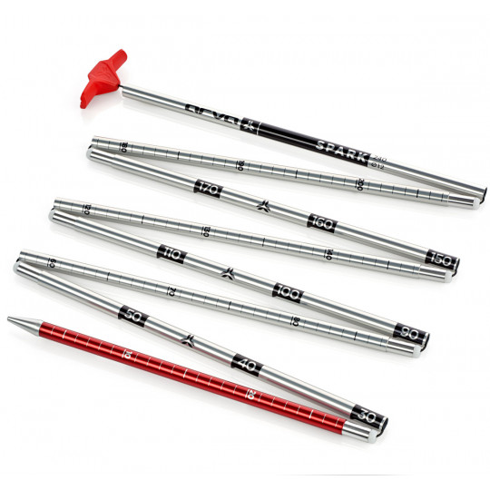 Sonde avalanches SPARK 240 gris-rouge 250g Arva Equipment 2023