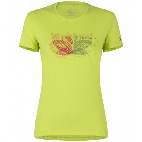 Tee-shirt femme coton bio BREATH TEE-SHIRT WOMAN 4704 lime Montura 2022