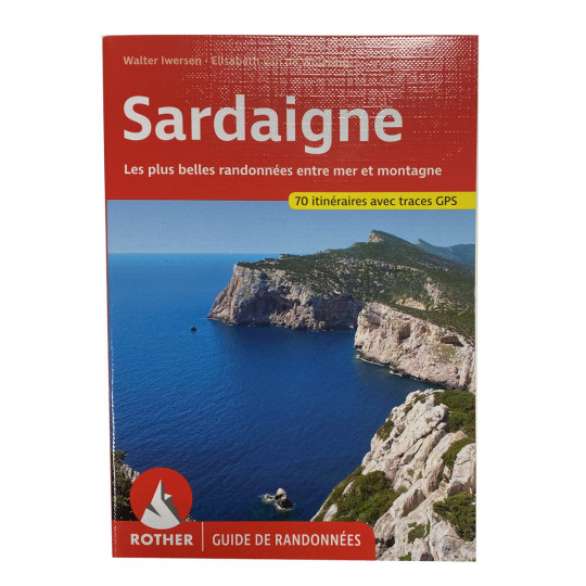 Livre Guide de Randonnée SARDAIGNE - 70 itinéraires - Editions Rother 2022
