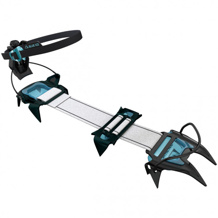 Crampons 10 pointes acier HARFANG ENDURO Blue Ice