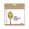 Repas Lyophilisé Cari de Poulet et Riz 150g - 635 Kcal - Voyager Nutrition