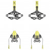 Fixation ski de rando compétition avec freins-skis TROFEO BRAKE WORLD CUP jaune ATK Bindings