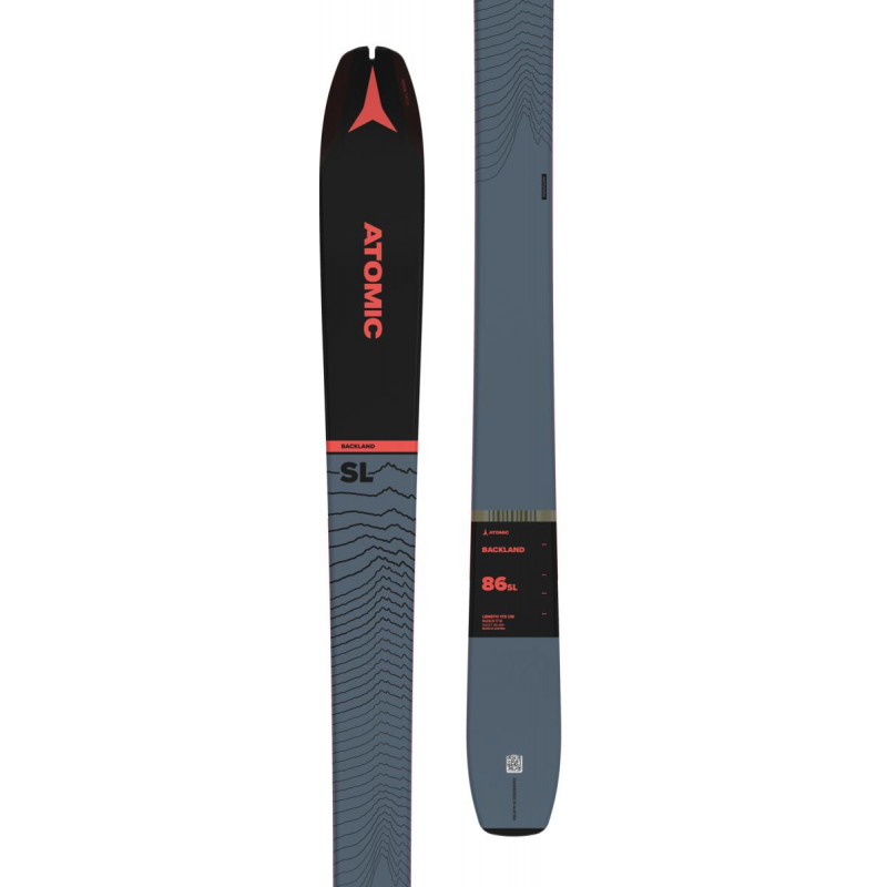 Ski de rando léger BACKLAND 86 SL blackmetal Atomic 2023 Montania Sport
