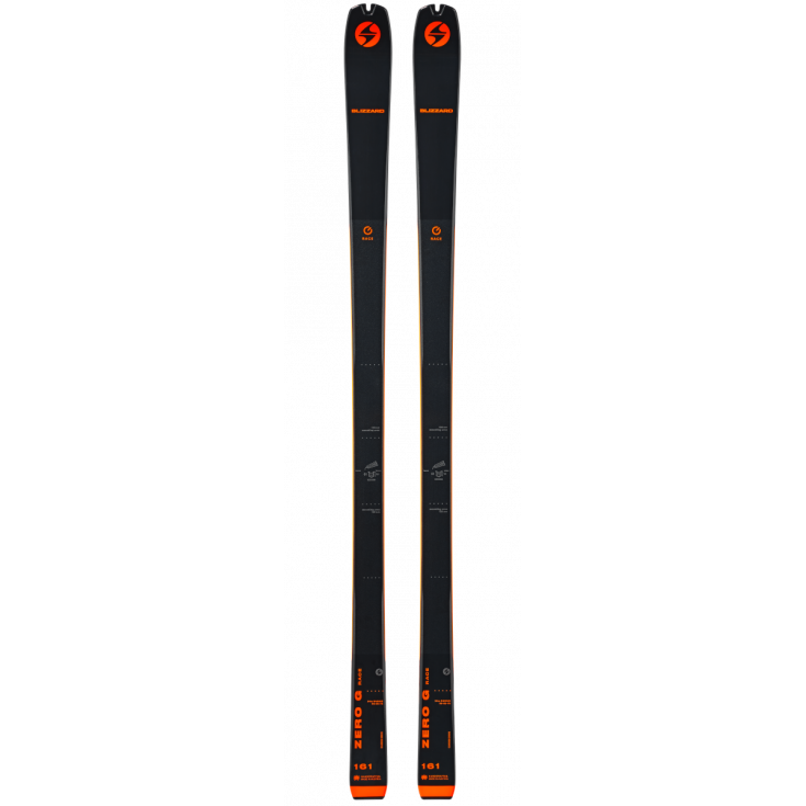 Ski de rando compétition ZERO G RACE noir-orange Blizzard 2024