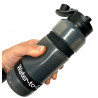 Filtre à eau-gourde ACTIVE transparente 600ml noire Water-To-Go