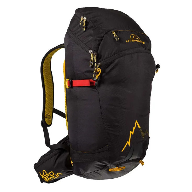 Sac à dos ski de rando SUNLITE 40 Backpack noir-jaune La Sportiva 2025