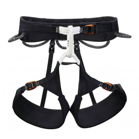 Baudrier escalade et alpinisme AQUILA black Petzl 2022