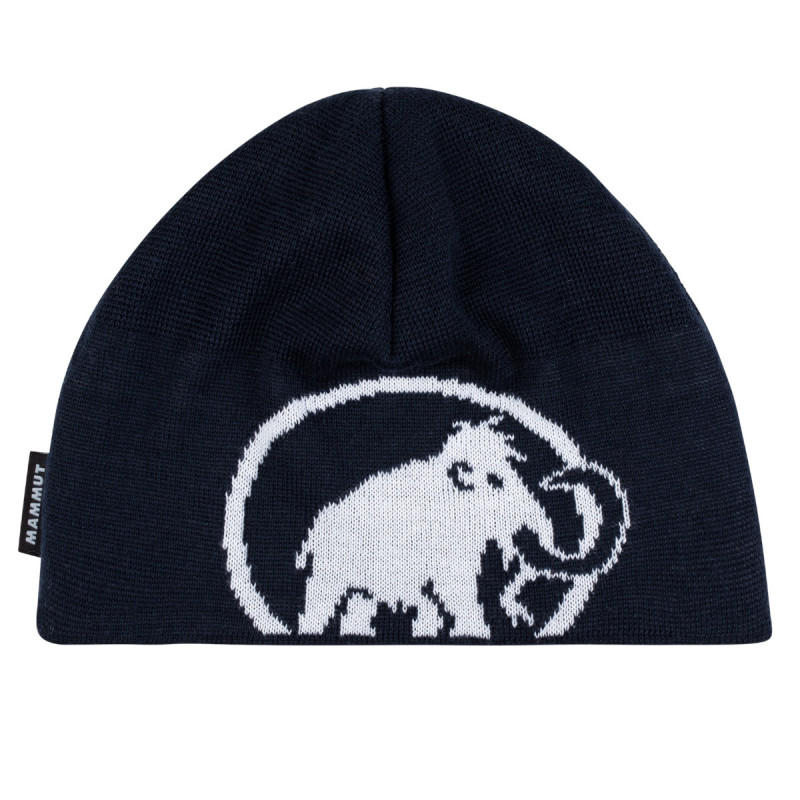 Bonnet TWEAK LOGO BEANIE bleu marine Mammut 2025 Montania Sport