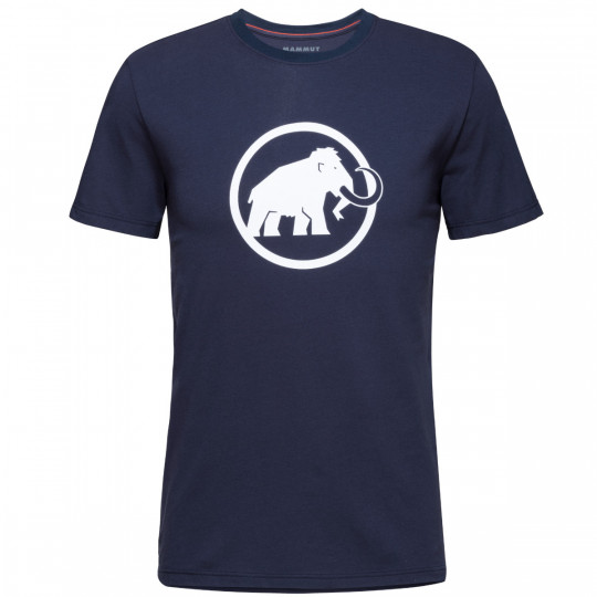 Tee-shirt coton biologique homme CLASSIC LOGO bleu-marine Mammut