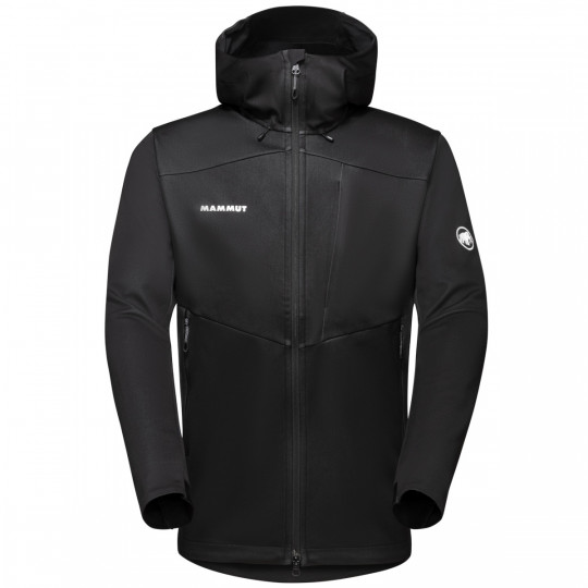 Veste Softshell à capuche homme ULTIMATE VII SO Hooded Jacket noir Mammut