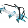 Crampons 10 pointes alu HARFANG TOUR Blue Ice 2023 (Toe Basket Inclus)
