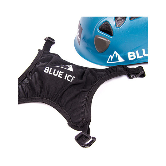 Porte casque sur sac à dos HELMET HOLDER noir Blue Ice