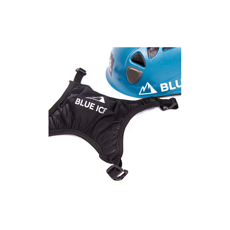 Porte casque sur sac à dos HELMET HOLDER noir Blue Ice