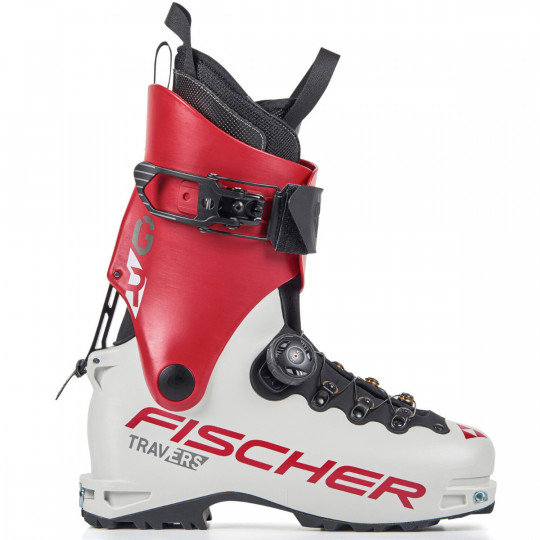 Chaussure ski de rando femme TRAVERS GR WS white-red Fischer 2023