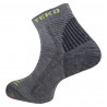 Chaussettes basses Laine Mérinos ecoRUN ENDURO LIGHT 5502-granite-black Teko 