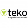 Chaussettes hautes Laine Mérinos ecoTREK 9905-gris-rouge Teko 