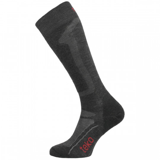 Chaussettes Laine de Ski femme Noir - Chaussettes femme sport