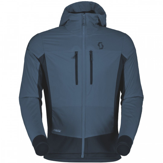 Veste softshell active M's ALPHA HOODY metal-blue Scott
