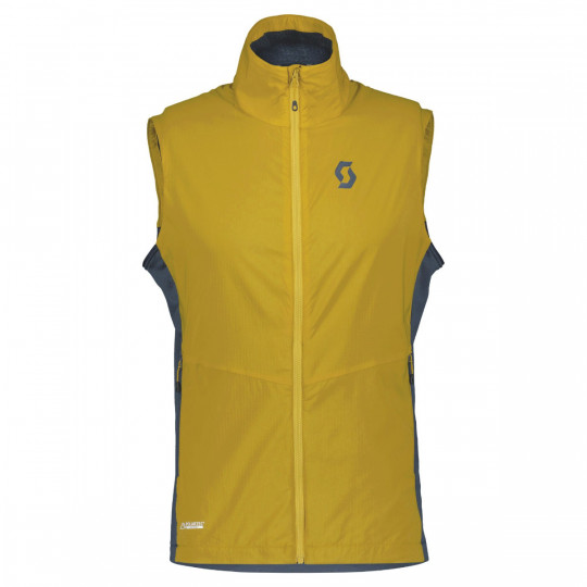 gilet sans manche jaune