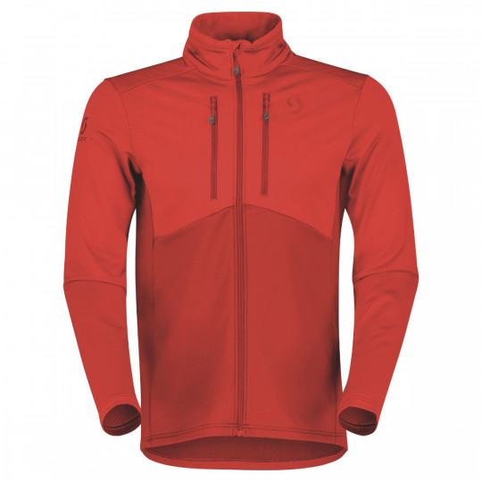 Polaire homme M's Defined TECH magma-red Scott