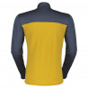Polaire 1/4 zip homme M's Defined LIGHT PULLOVER yellow Scott