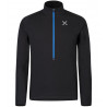 Micro-polaire 1/2 zip THERMIC MAGLIA 1/4 ZIP noir-celeste Montura