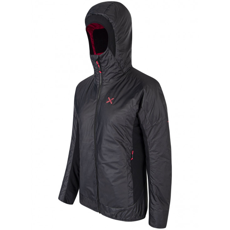 Doudoune à capuche femme synthétique EIGER JACKET WOMAN noire Montura