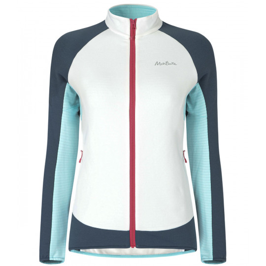 Polaire femme HYPNOTIC MAGLIA WOMAN blanc-cenere Montura