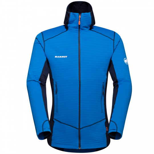 Polaire à capuche TAISS LIGHT ML Hooded Jacket ice Mammut