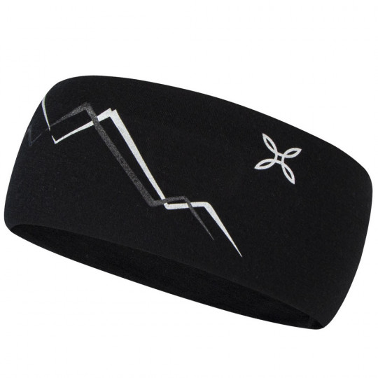Bandeau laine Mérinos MERINO SKYLINE BAND 90 noir Montura