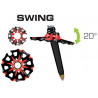 Bâtons 2 brins réglables TOUR ALU 2 CROSS SWING vert TSL Outdoor