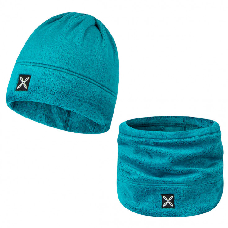 Bonnet tour de cou 2 en 1 COLLAR POLAR CAP 51-baltic-blue Montura