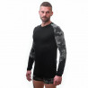 Tee-shirt homme laine Mérinos MERINO IMPRESS LS honeycomb SENSOR