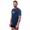 Tee-shirt homme laine Mérinos AIR PT EXPLORE bleu SENSOR