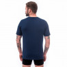 Tee-shirt homme laine Mérinos AIR PT EXPLORE bleu SENSOR