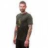 Tee-shirt homme laine Mérinos AIR PT EARTH olive SENSOR