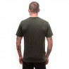 Tee-shirt homme laine Mérinos AIR PT EARTH olive SENSOR