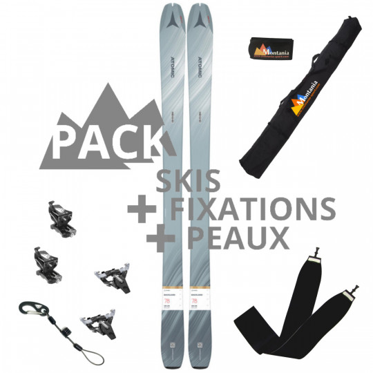 Pack ski de rando femme BACKLAND 79 W grey Atomic 2023