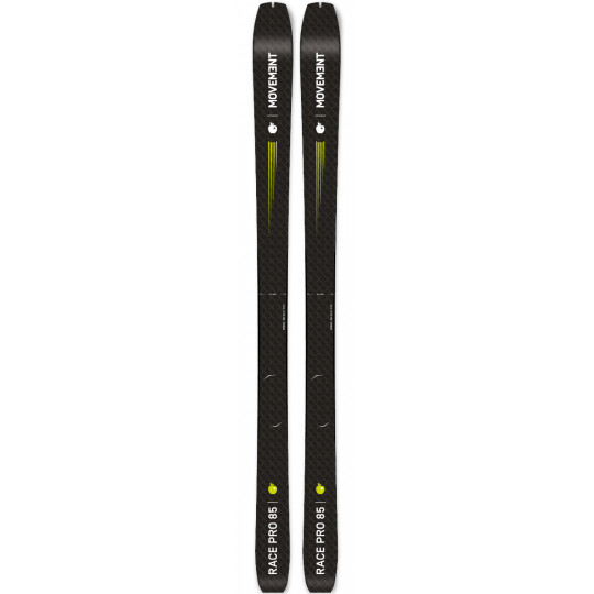 Ski de rando léger RACE PRO 85 noir-jaune Movement