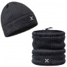 Bonnet tour de cou 2 en 1 REWIND FLEECE CAP 92-Charcoal Montura
