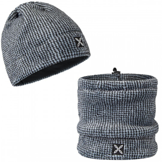 Bonnet tour de cou 2 en 1 REWIND FLEECE CAP 98-Light-grey Montura