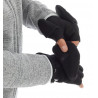 Gant convertible Windstopper SHELTER GLOVE noir Mammut