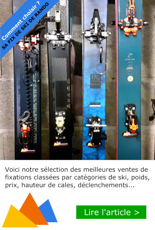 Choisir sa fixation de ski de rando facilement