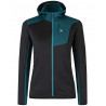 Polaire à capuche femme THERMAL GRID PRO HOODY MAGLIA 51 noir-baltic Montura