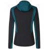 Polaire à capuche femme THERMAL GRID PRO HOODY MAGLIA 51 noir-baltic Montura