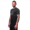 Tee-shirt homme laine Mérinos PT VAN LIFE noir SENSOR