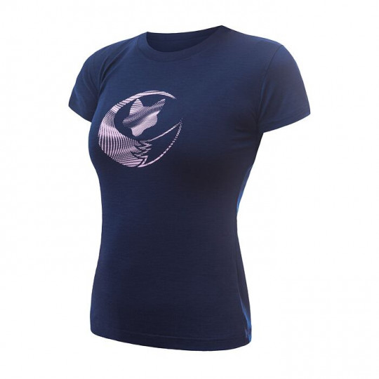 Tee-shirt femme laine Mérinos W'S PT FOX deep-blue SENSOR