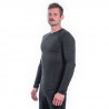 Tee-shirt homme laine Mérinos M'S MERINO BOLD LS anthracite SENSOR