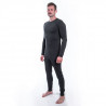 Tee-shirt homme laine Mérinos M'S MERINO BOLD LS anthracite SENSOR